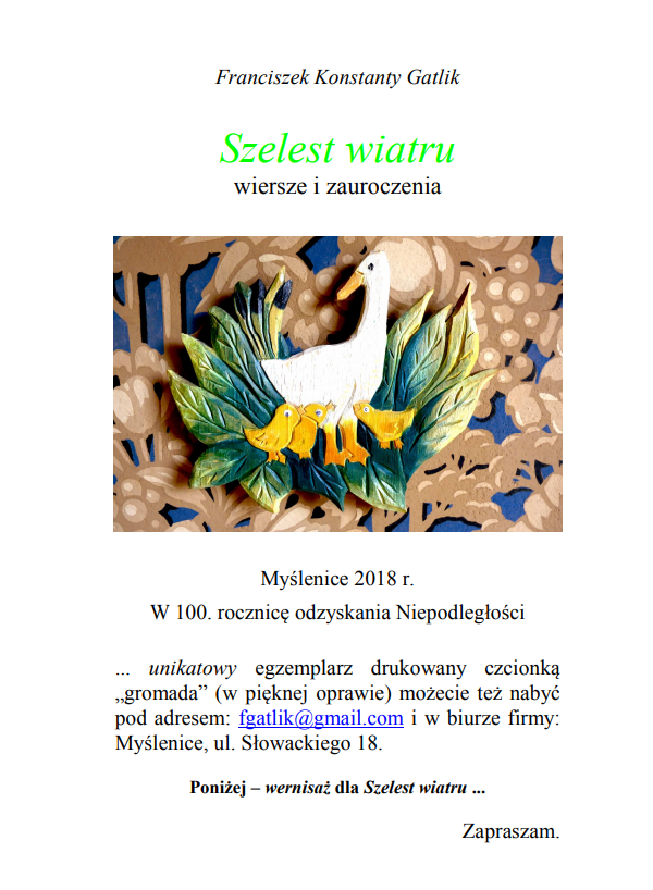 Okładka Szelest wiatru
